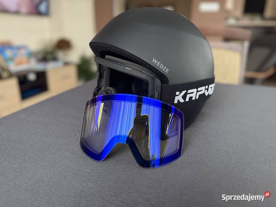 Sprzedam kask narciarski z goglami Aleksandrówka