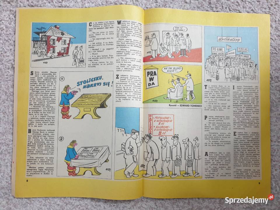 Karuzela Czasopismo Satyryczne 16652 1981 Gdynia sprzedam