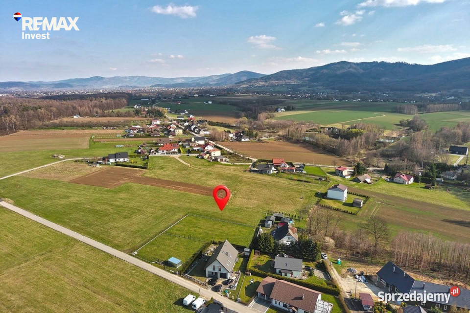 1296m2 w Czańcu z widokiem na góry i las sprzedam