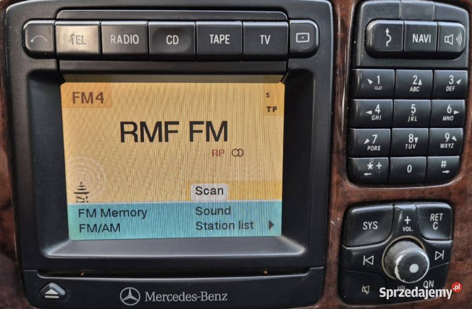 RADIO NAWIGACJA MERCEDESBENZ W220 S KLASA Działoszyce sprzedam