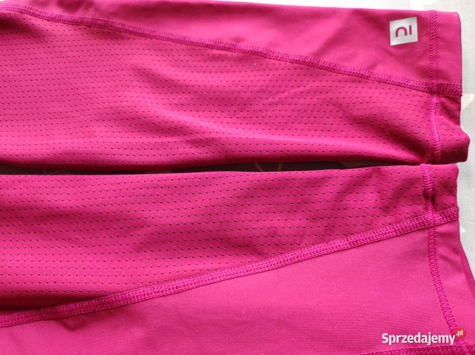 domyos leginsy sportowe damskie fitness na