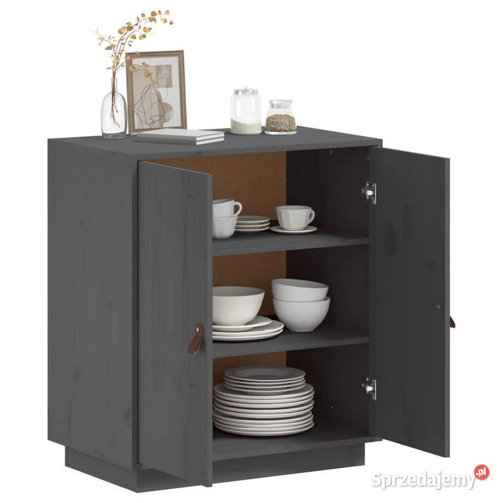 Szafka szara 655x40x75 lite drewno sosnowe Warszawa sprzedam