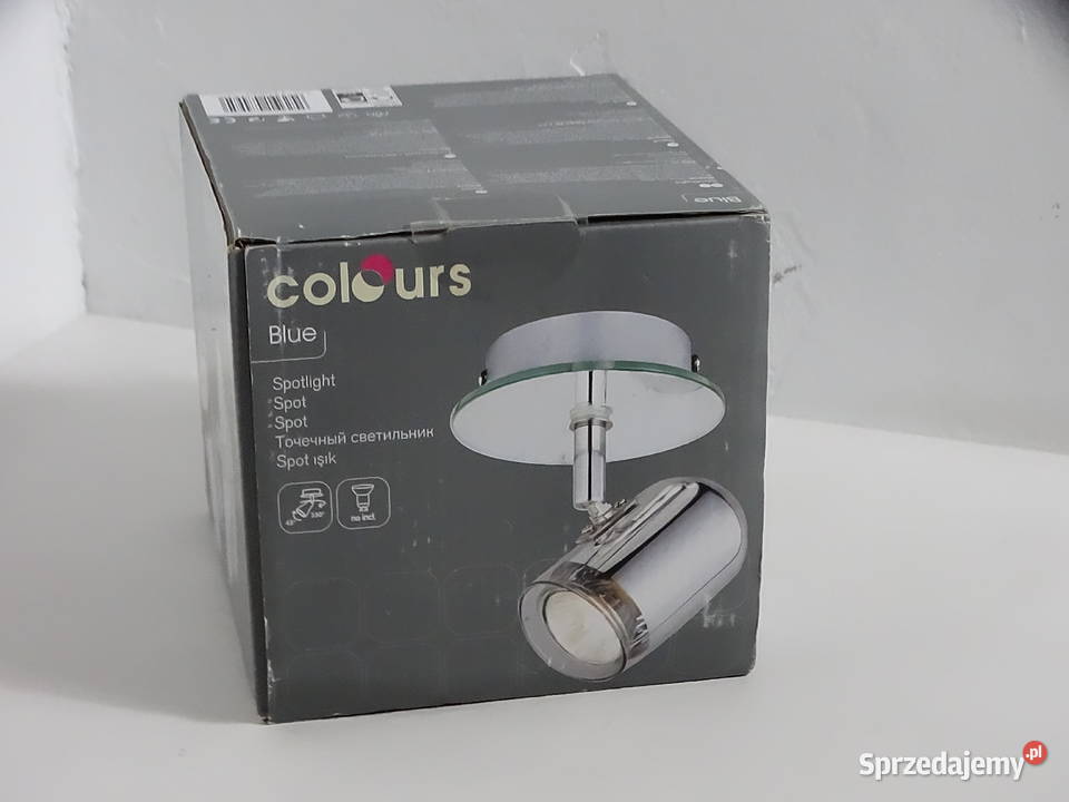 Nowy Reflektor Punktowy Colours Blue Chrom i Biłgoraj sprzedam