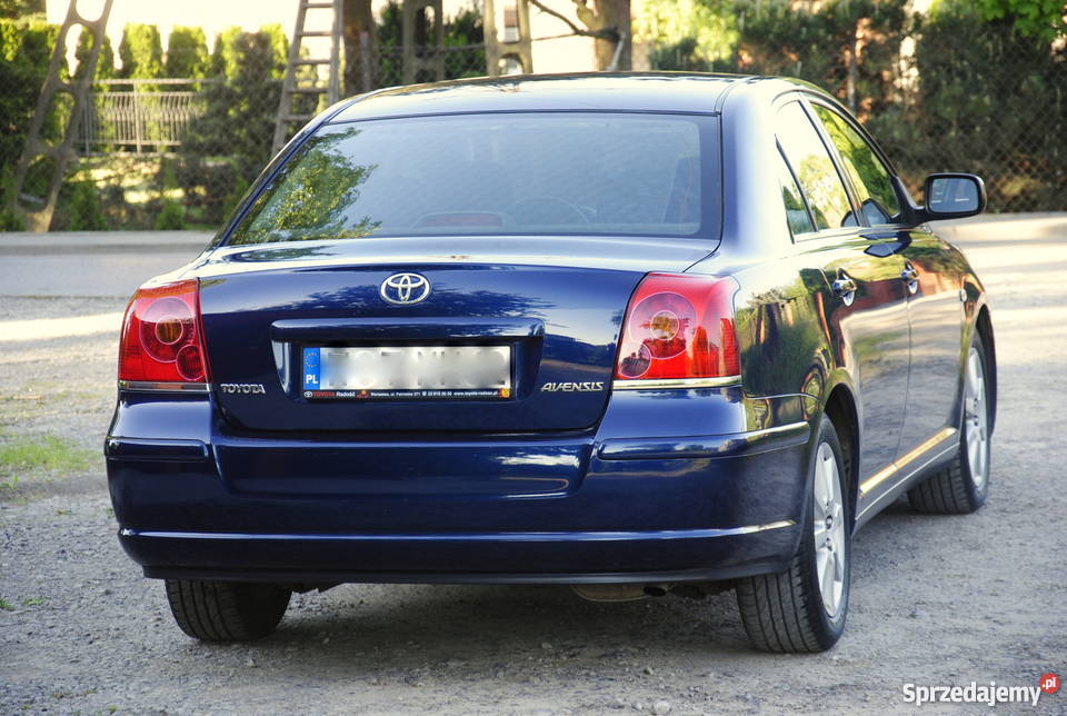 Toyota Avensis Polski Salon 100 nielakierowany Grójec