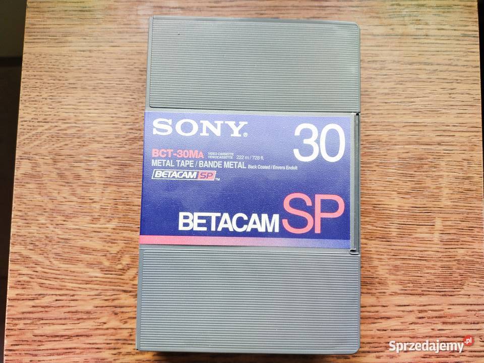 Kaseta Sony BCT-30MA BETACAM SP Nowe