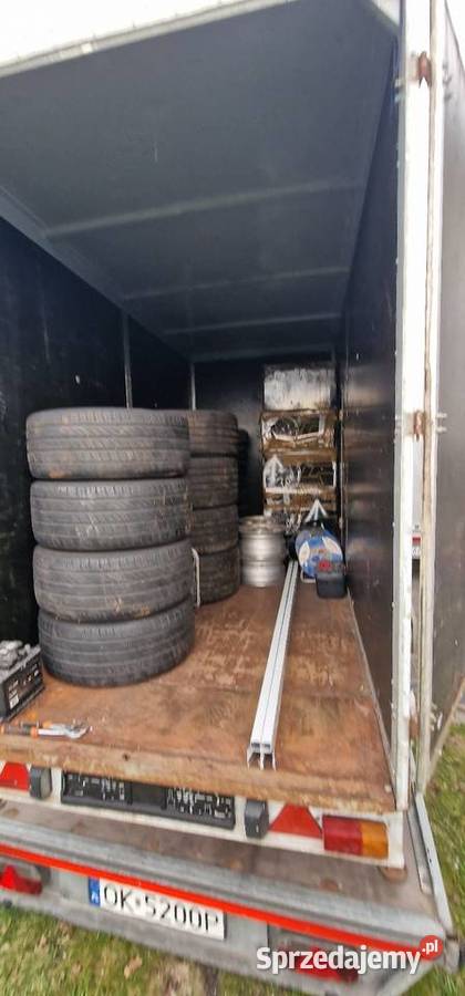 Przyczepa jednoosiowa 1300DMC 300x140x189