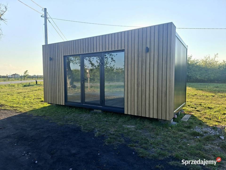 Pawilon biurowy handlowy usługowy kontener 6x3 Sochaczew