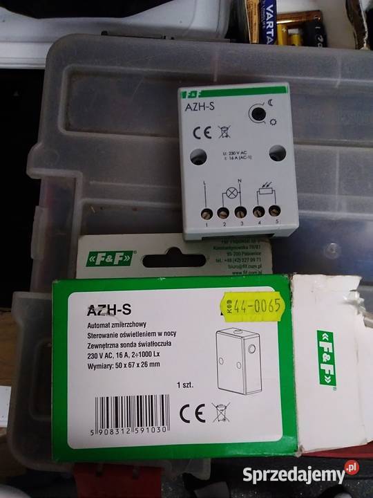 Automat zmierzchowy z sondą AZHS 16A 230V FF