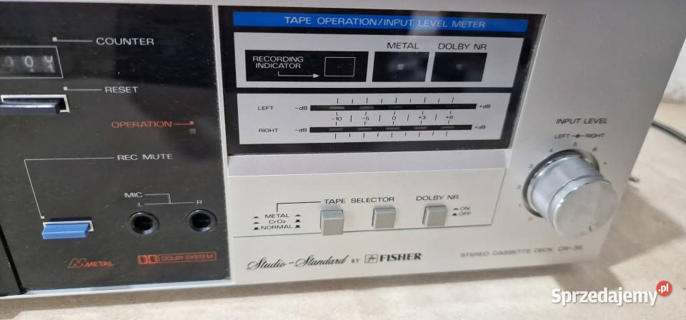Magnetofon Fisher Studio Standard CR35 CR 35 Międzychód sprzedam