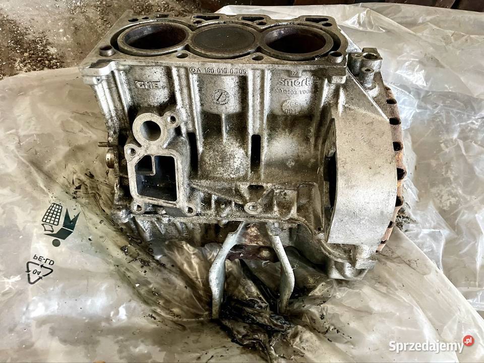 Silnik Smart Fortwo 06 Turbo M160 blok słupek Bielany Wrocławskie
