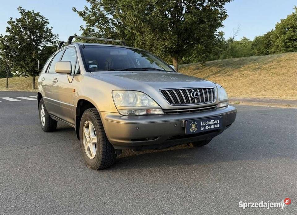 Lexus RX300 30 benzynaLPG Automat Hak napęd 4x4 benzyna+LPG RX Łódź