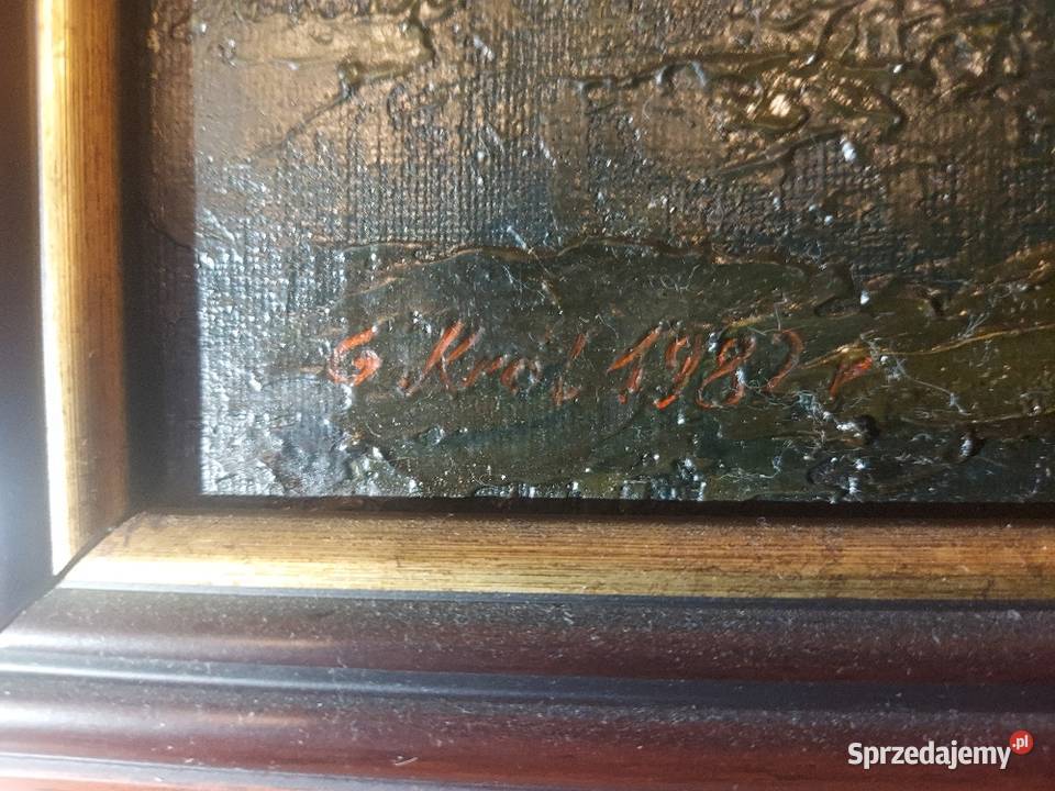 Grzegorz Król obraz olejny Malarstwo Dąbrowa Górnicza