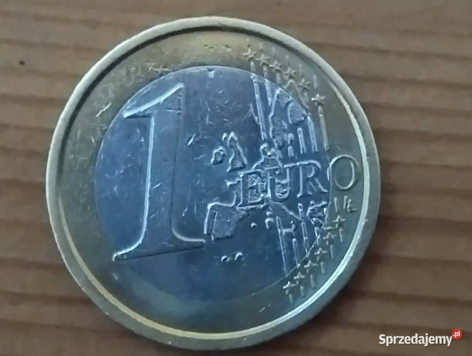 Moneta 1 euro 2002 Włochy Warszawa