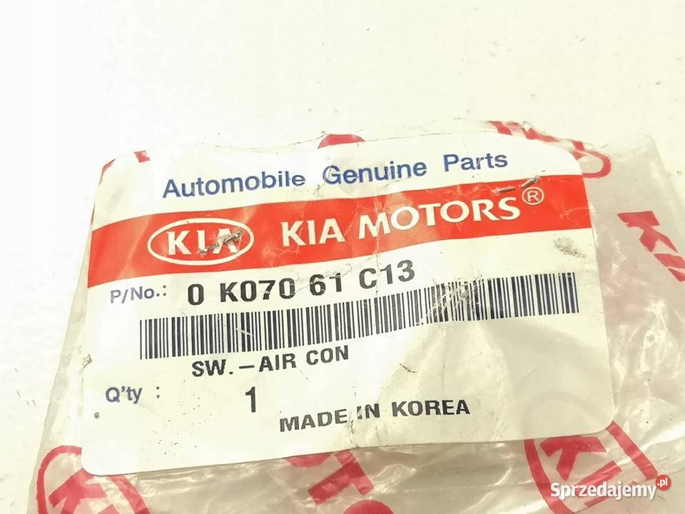 PRZYCISK AC KLIMY KIA SPORTAGE 9803 0K07061C13