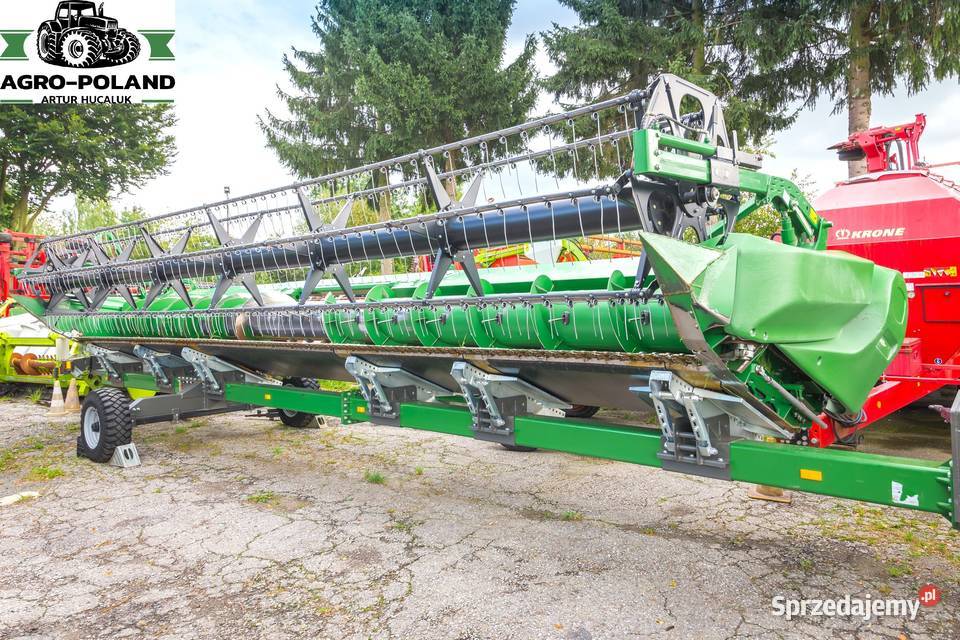 Kombajn zbożowy JOHN DEERE S 780 i HILLMASTER Kudowa-Zdrój