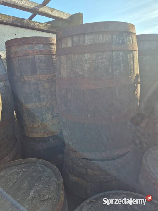 Dębowe beczki whisky mokre Ołobok sprzedam