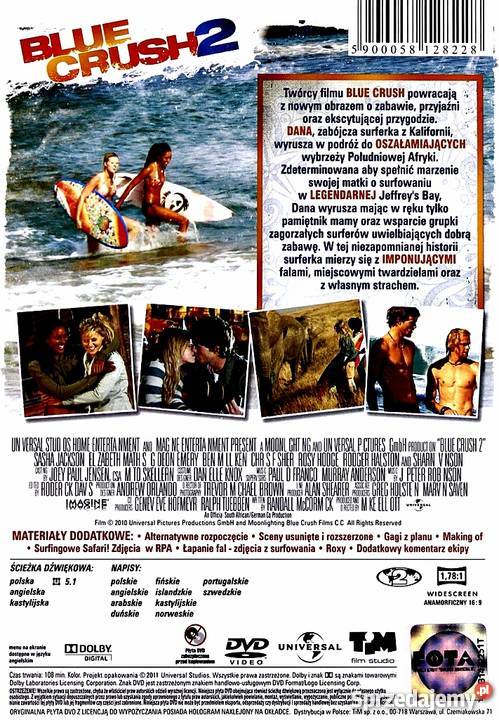 BLUE CRUSH 2 1 płyta Kalisz