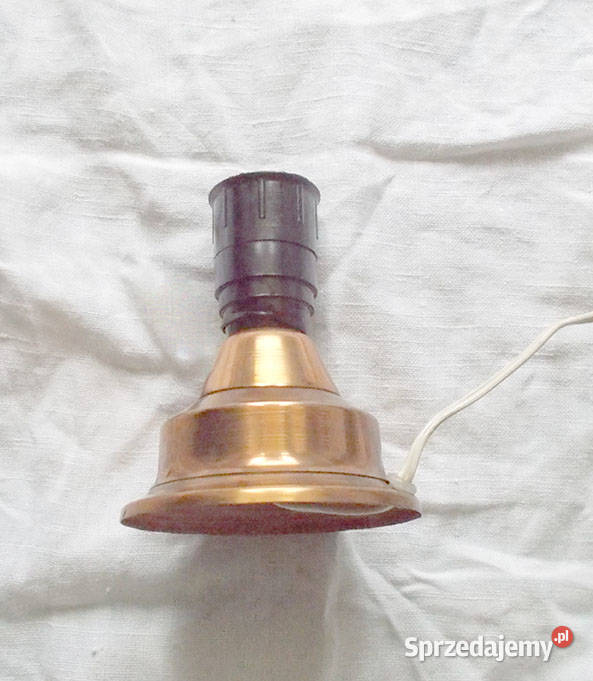 prl lampka nocna miedziana lampka prl vintage zachodniopomorskie Szczecin