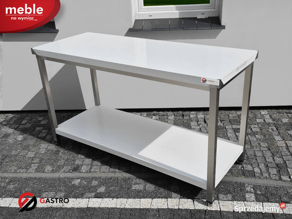 Stół gastronomiczny z półką skręcany