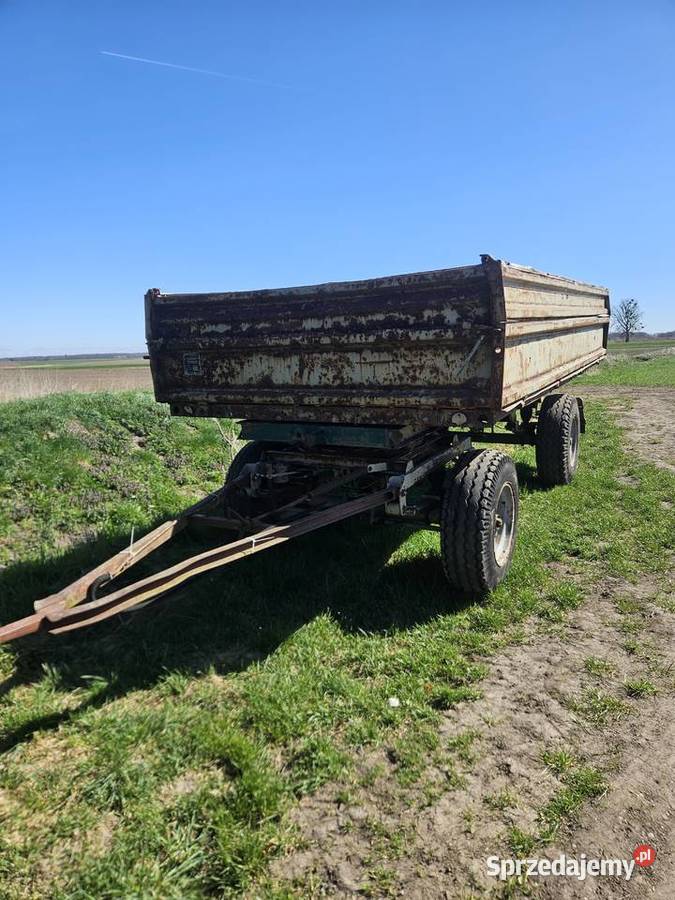 Przyczepa hl 6011 hw 6011 nowy typ stary typ Przyczepy rolnicze Łagiewniki
