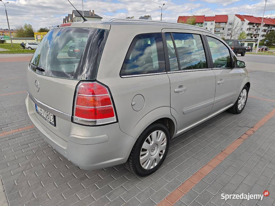 Opel Zafira B 16 7 osobowy lubelskie Parczew