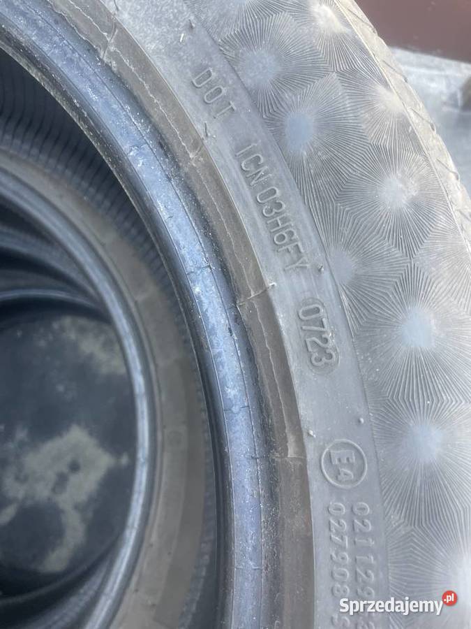 Opony 22555r19 Continental letnie 22555 komplet Samochodowe Bydgoszcz
