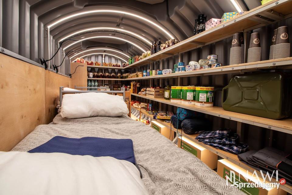 Gotowy Schron Bunkier preppersa ziemianka