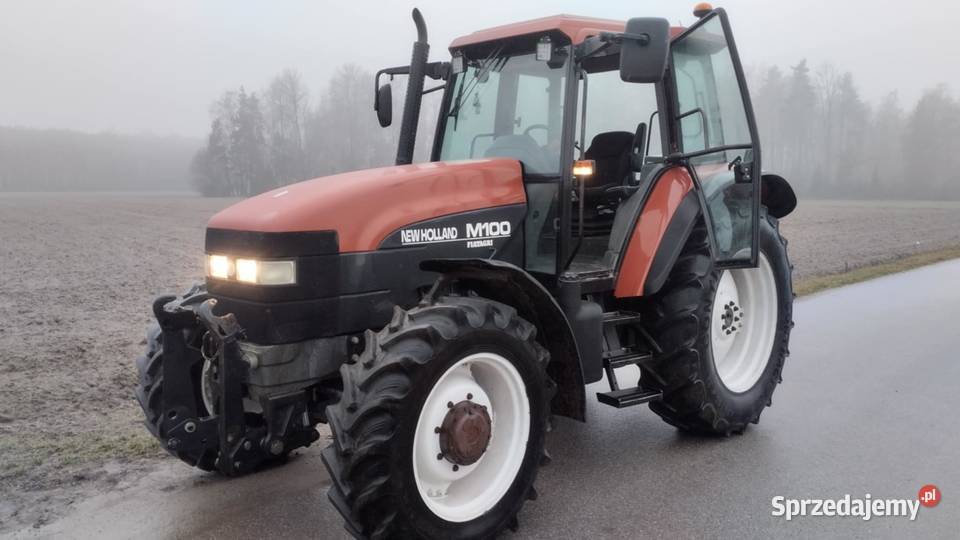 holland m100 f100 tuz ciągnik pod tur Kłopoty-Stanisławy