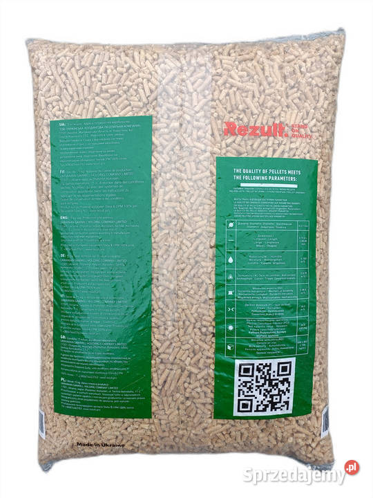 Pellet sosnowy Rezult 6 mm Certyfikat EN PLUS A1