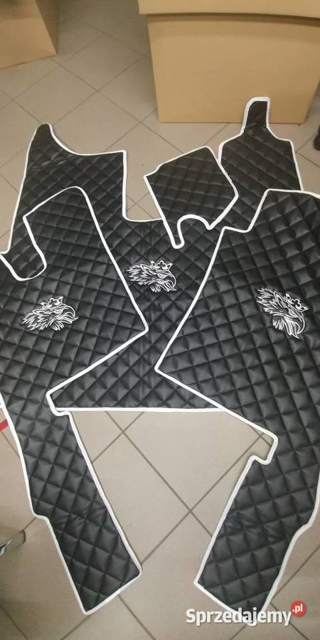 Scania dywwaniki pikowane tir eko skóra
