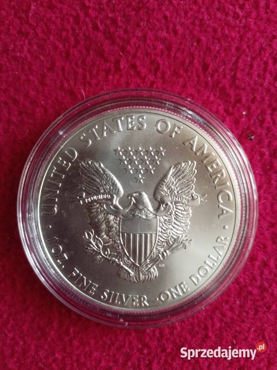 Srebrny amerykański orzeł 2016 10 sztuk Rzeszów