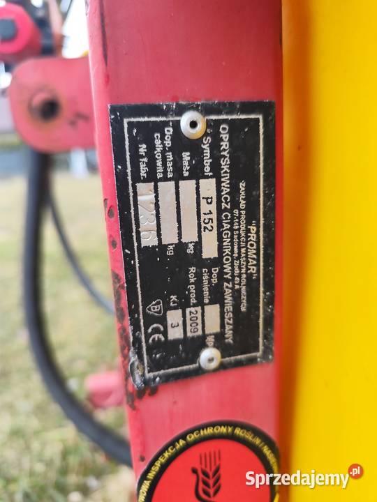 Opryskiwacz 400l TANIO nieuszkodzony Piotrków Kujawski sprzedam