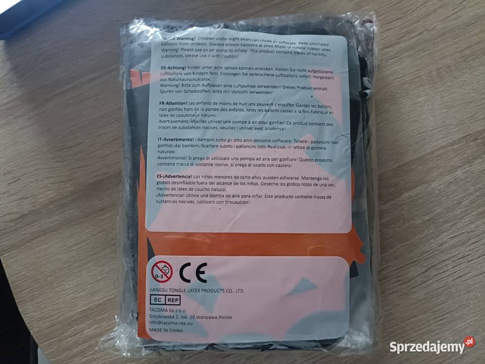 Dekoracja na Halloween Bluelves balony girlandy