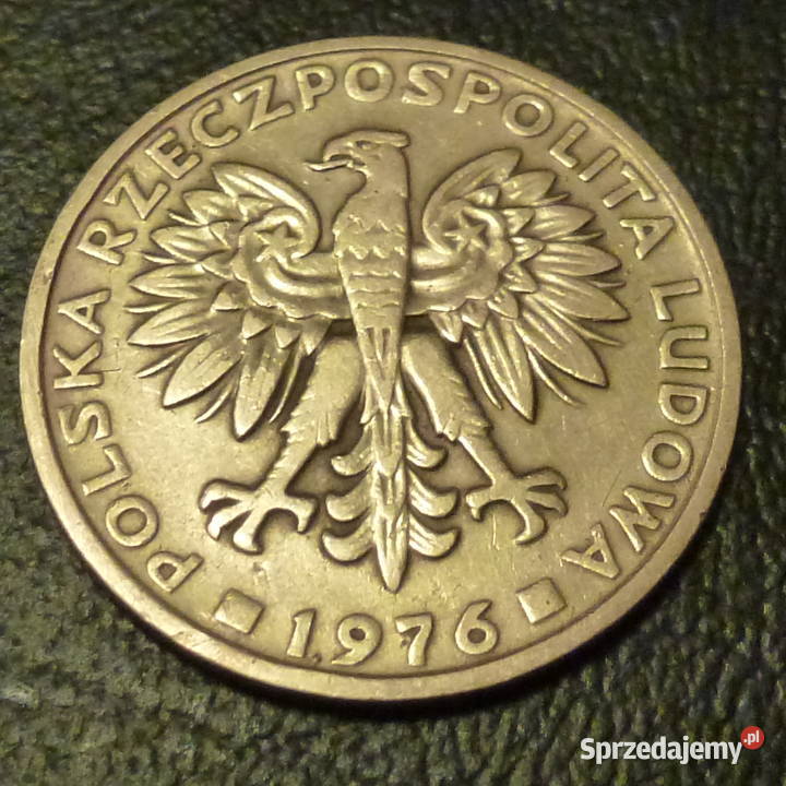 Moneta 2 złote 1976 r okres PRL moneta z obiegu