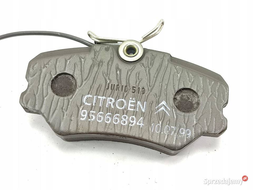 KLOCKI HAMULCOWE PRZÓD PEUGEOT 306 7B N3 N5