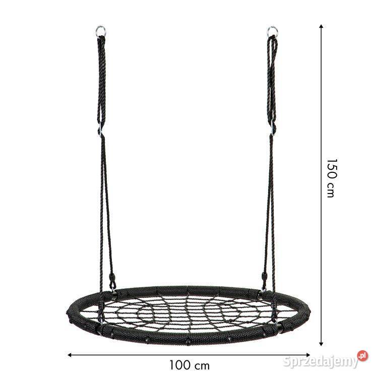 Huśtawka ogrodowa bocianie gniazdo pajęcza sieć Bielsk Podlaski