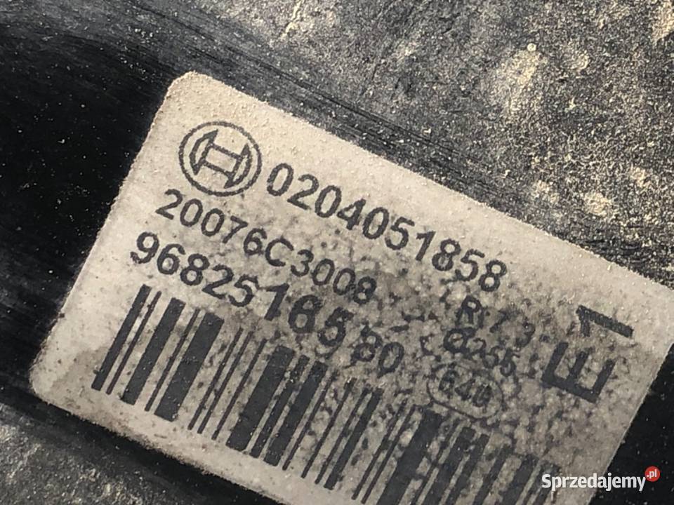 SERWO HAMULCOWE PEUGEOT 308 I 9682516580