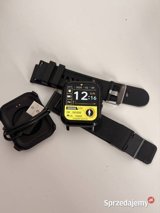 Smartwatch czarny unisex Bydgoszcz sprzedam