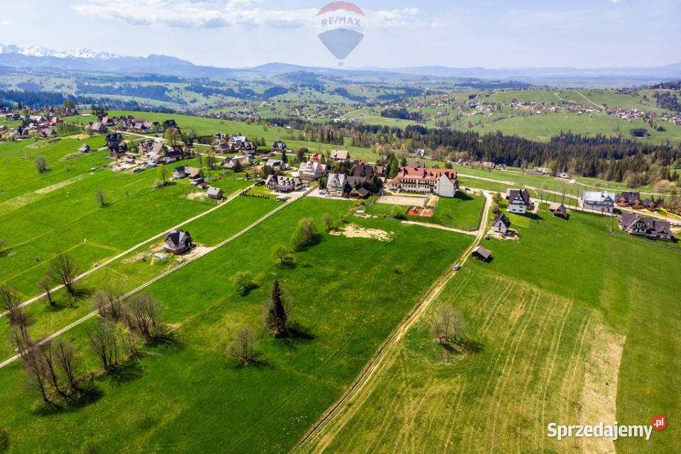 DZIAŁKA BUDOWLANA SIEROCKIE WIDOK NA TATRY małopolskie sprzedam