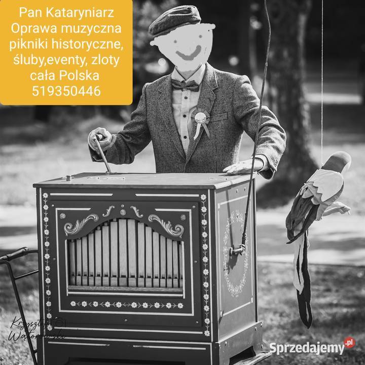 Katarynka Pan Kataryniarz Katarynka Targi retro Częstochowa