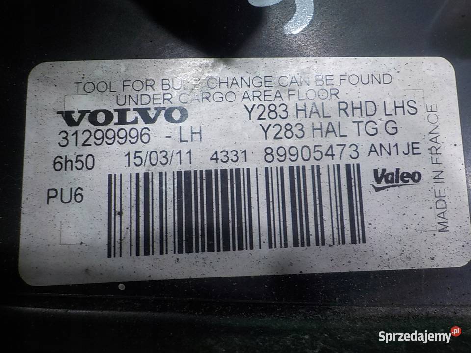 VOLVO S60 II RDESIGN 16 T3 11r SEDAN 4D lampa mazowieckie Suków