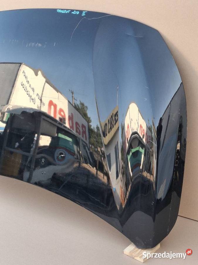 PEUGEOT 208 II MASKA POKRYWA SILNIKA 2019 Bieleń