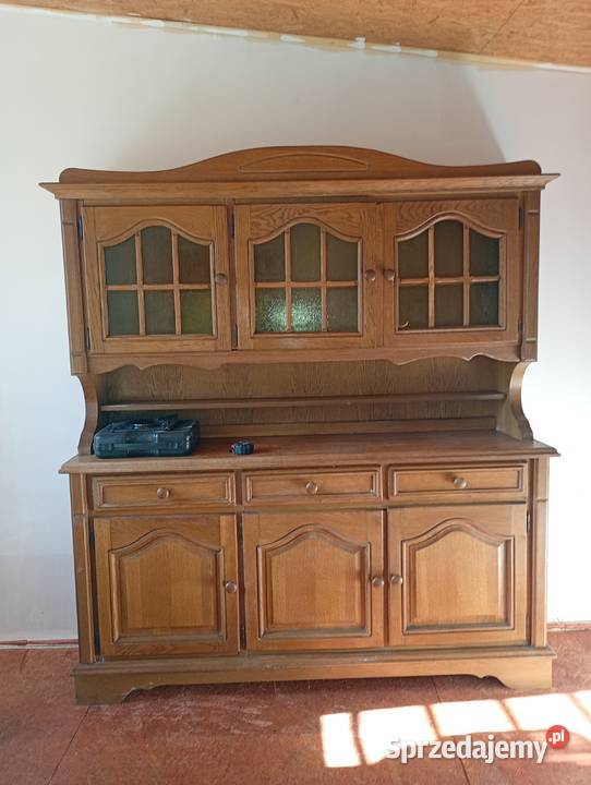 Kredens dębowy sprzedam mazowieckie Otwock