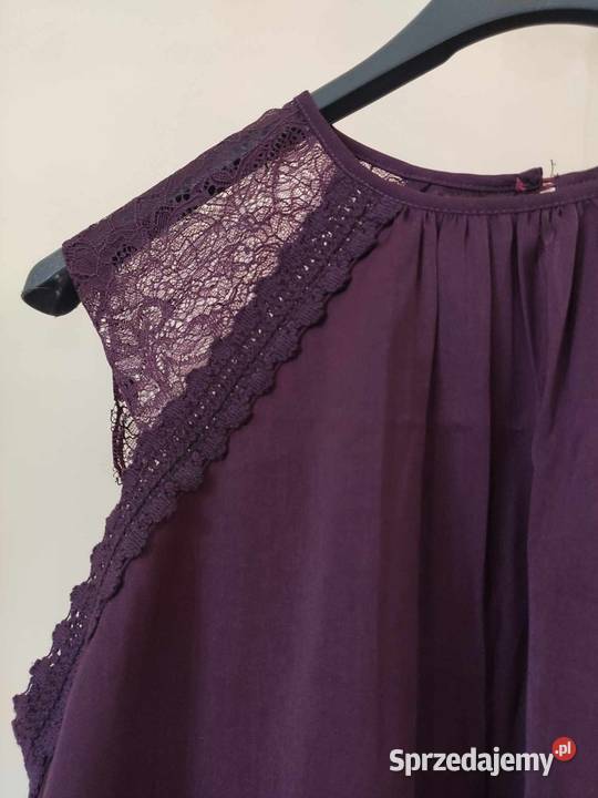 Ciemnofioletowa bluzka Vero Moda Vero Moda Hajnówka