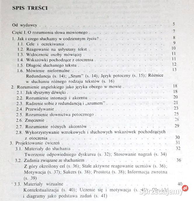 Nauczanie rozumienia słowa mówionego Penny Ur Chełm