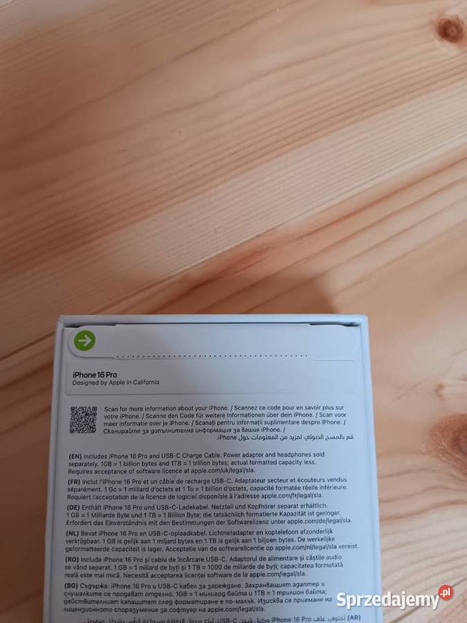 iphone 16Pro 1TB Apple Żary