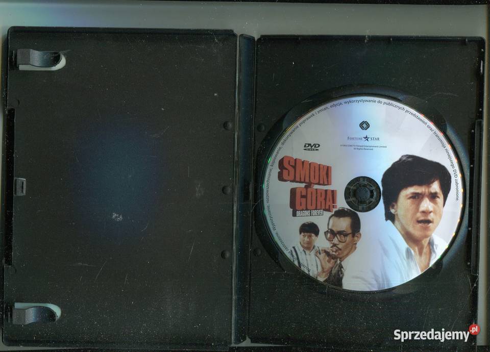 Smoki górą Jackie Chan Dragons Forever Film DVD Szczecin