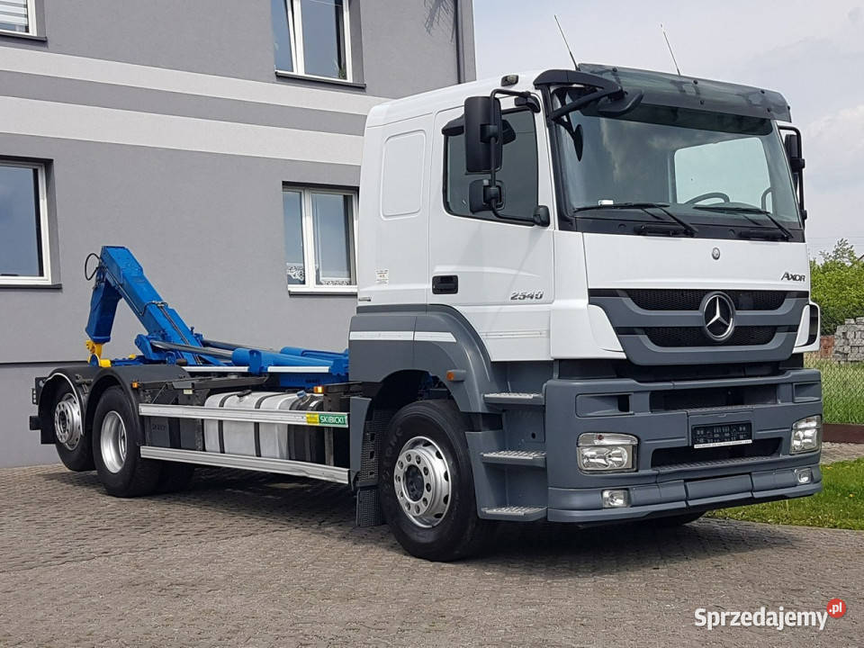 Mercedes AXOR ACTROS 2540 HAKOWIEC 3 OSIE 6x2 sprzedam