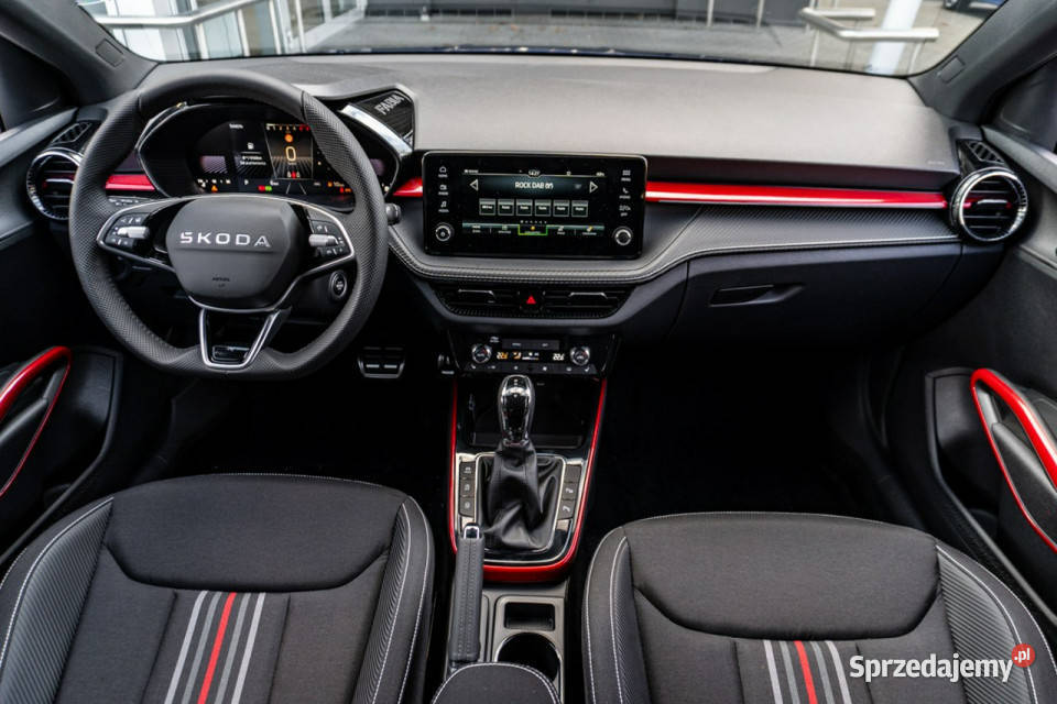 koda Fabia Monte Carlo 15 TSI 150 DSG Dostępny komputer pokładowy Łódź sprzedam