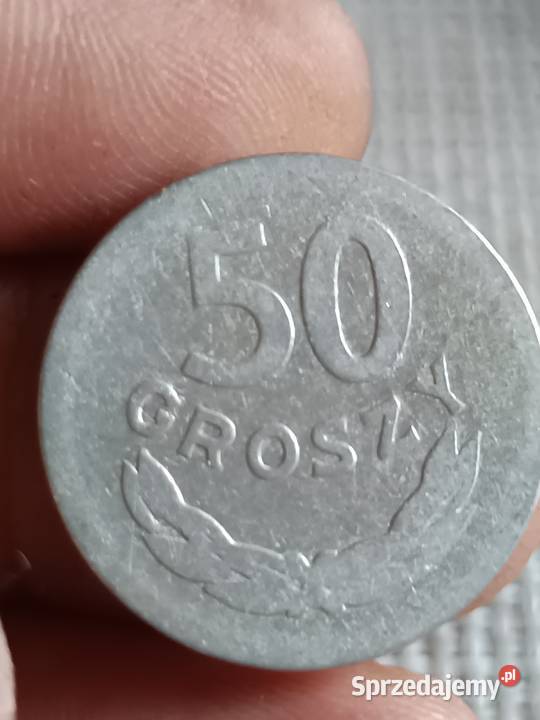 Sprzedam monete 50 gr 1949 r zzz lubelskie Chełm